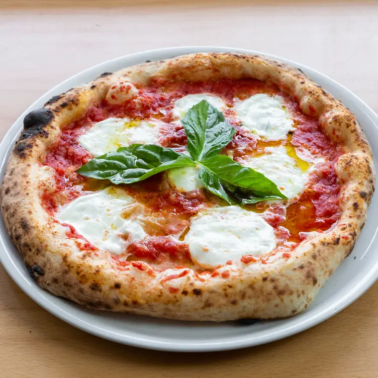 Fratelli La Bufala signature dishes Margherita PizzaProsciutto e Arugula PizzaLasagna
